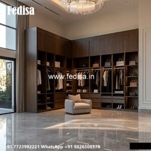 Traditional Closet Design with Artistic Beauty No-2688