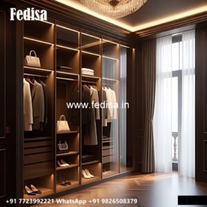 Luxury Classic Closet with Rich Wooden Texture No-2692