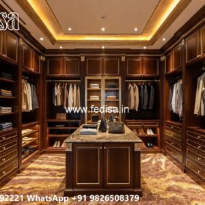 Contemporary Wardrobe Design with Glass Finish No-2703