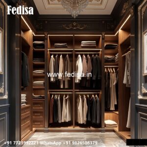 Modular Wardrobe Design with Modern Aesthetics No-2748