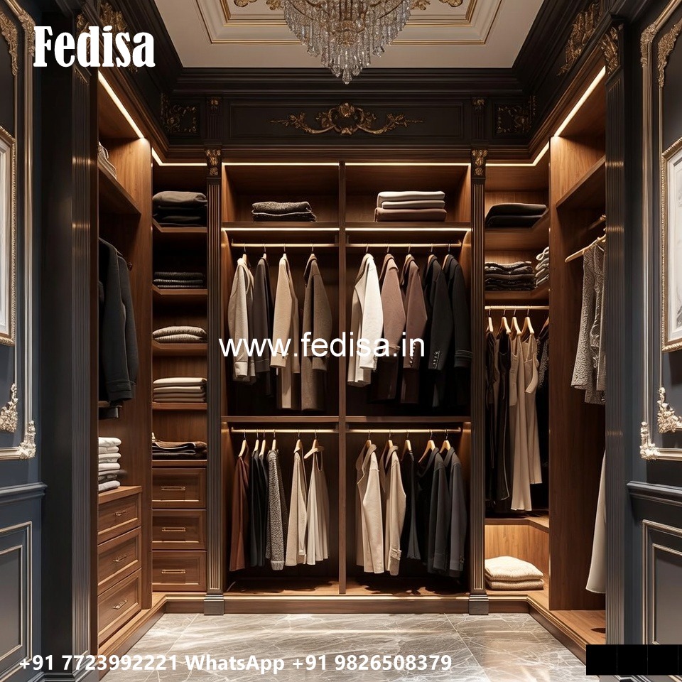Modular Wardrobe Design with Modern Aesthetics No-2748
