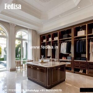 Stylish Wardrobe Design with Modern Texture No-2751