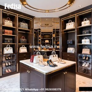 Wardrobe Design with Stylish Handle Details No-2763