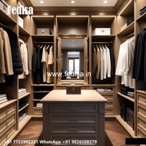 Luxury Wardrobe Design for Modern Villas No-2773