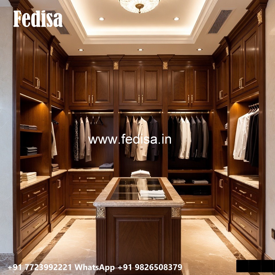 Wooden Wardrobe Design with Luxury Appeal No-2791