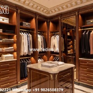 Modern Wardrobe Design with Luxury Details No-2798