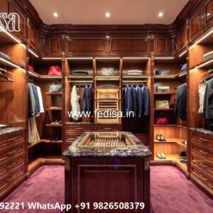 Smart Wardrobe Design with Space Optimization No-2804