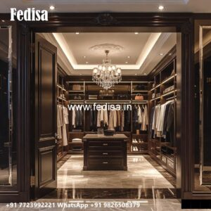 Designer Wardrobe Design with Mirror Finish No-2805