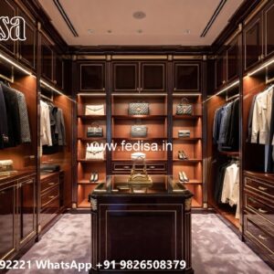 Elegant Wardrobe Design with Sliding Doors No-2812