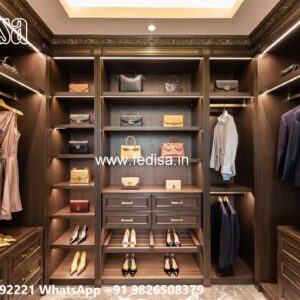 Stylish Wardrobe Design with Modern Layout No-2821