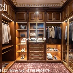 Minimal Wardrobe Design with Elegant Storage No-2828