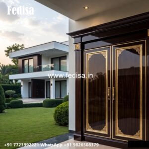 Elegant Wardrobe Design with Sleek Finish No-2848