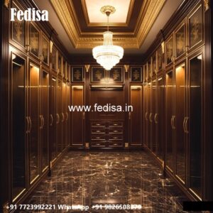 Modern Wardrobe Design with Elegant Decor No-2855