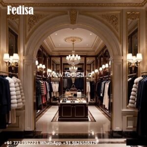 Modern Wardrobe Design with Sliding Glass Doors No-2880
