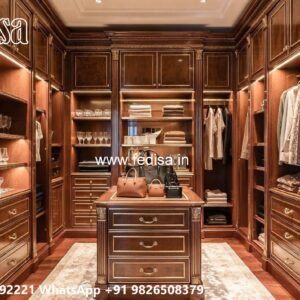 Modern Wardrobe Design with Luxury Features No-2895
