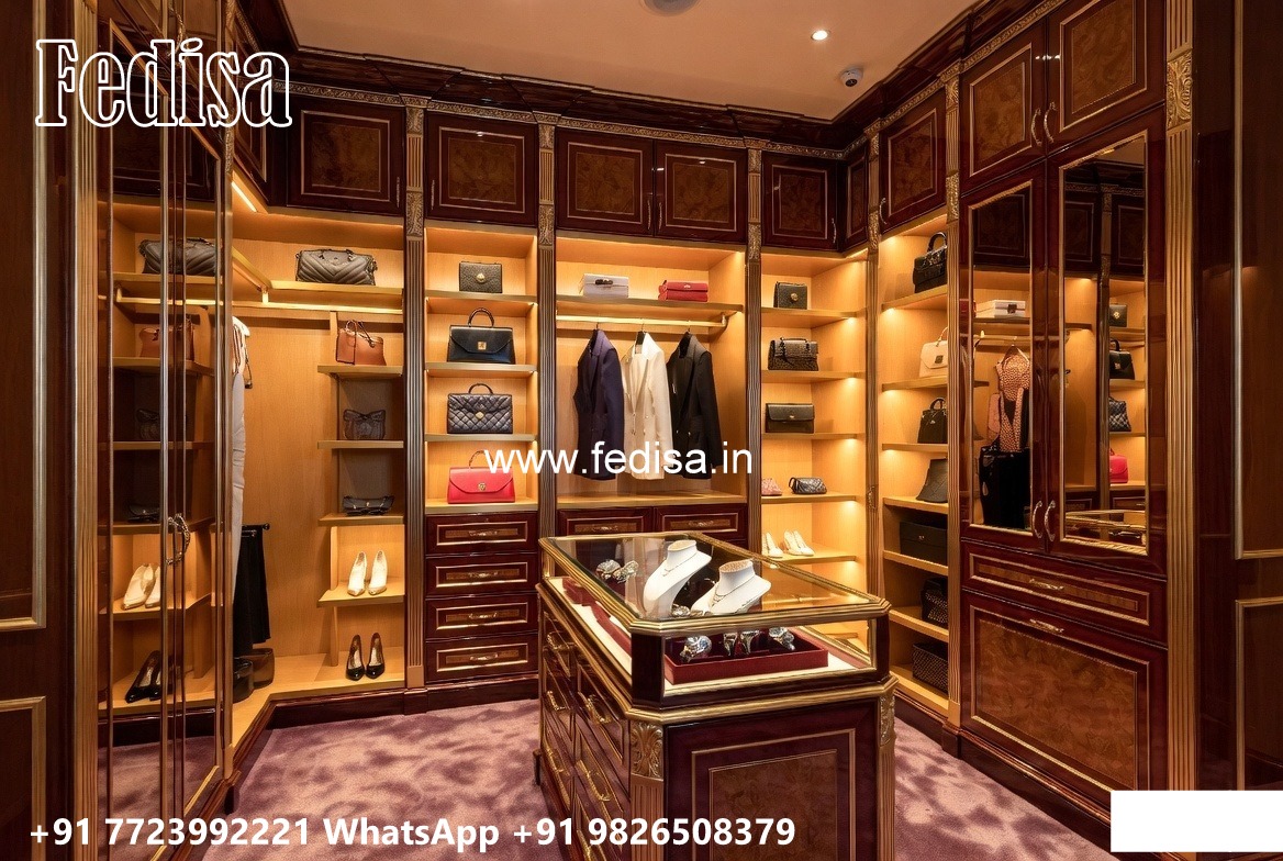 Modern Wardrobe Design with Smart Storage Ideas No-2901