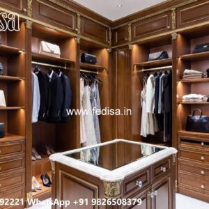 Smart Wooden Wardrobe Design Inspiration No-2906