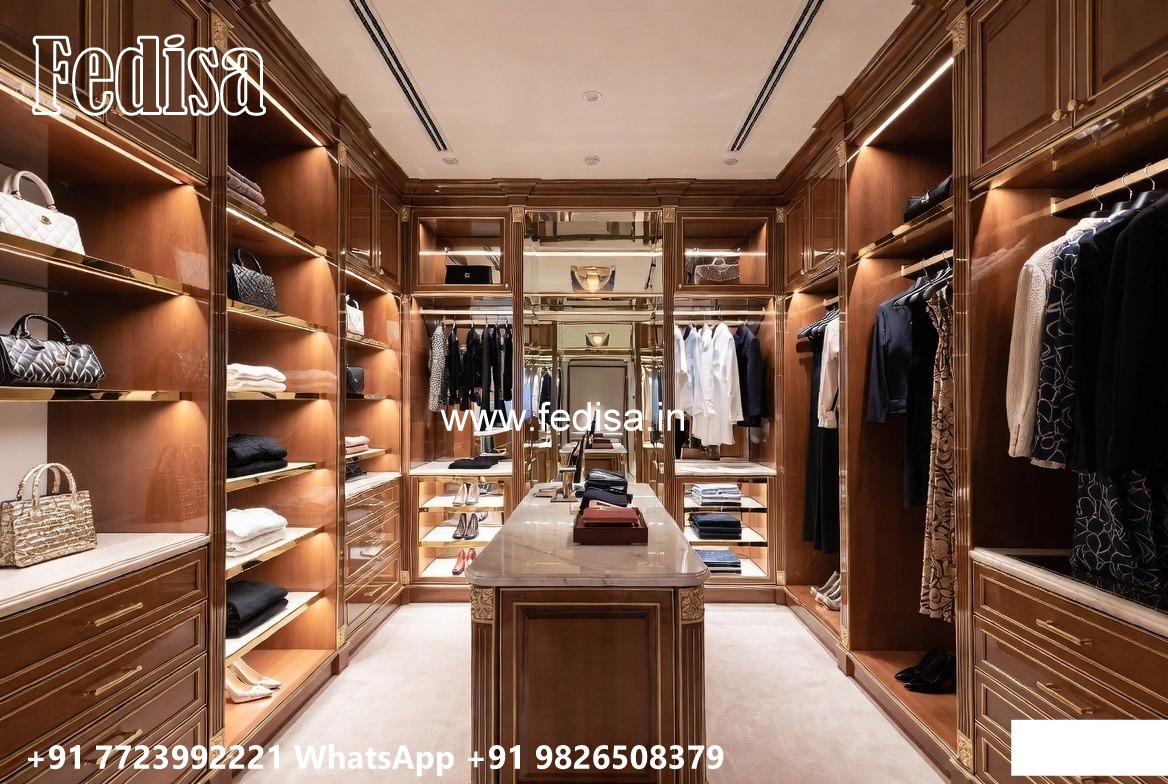 Modern Wardrobe Design with Decorative Panels No-2908