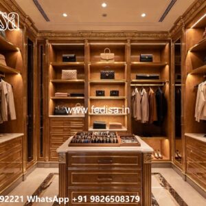 Elegant Wardrobe Design for Luxury Homes No-2909