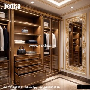 Modern Wardrobe Design with Hidden Lighting No-2915