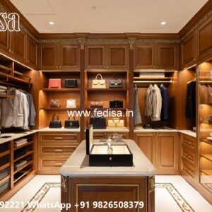 Contemporary Wardrobe Design with Smart Features No-2919