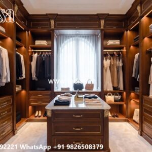 Stylish Wardrobe Design for Modern Villas No-2922