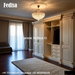 Luxury Wardrobe Design with Contemporary Layout No-2935