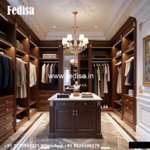Contemporary Wardrobe Design with Sleek Doors No-2942