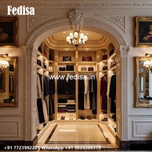 Modern Wardrobe Design with Stylish Lighting No-2946