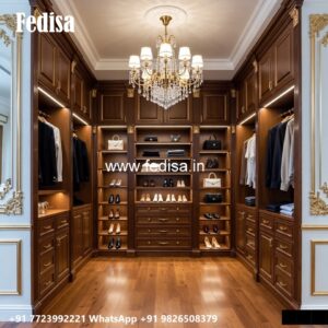Luxury Wardrobe Design with Wooden Sophistication No-2965