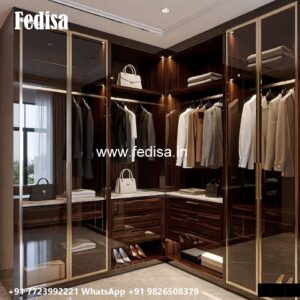 Beautiful Wardrobe Design with Contemporary Finish No-2991