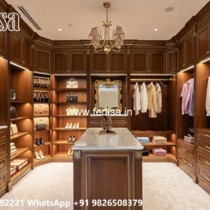 Traditional Wardrobe Design with Luxury Finish No-3309