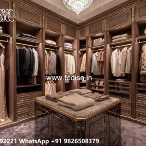 Classic Wardrobe Design with Elegant Detailing No-3318