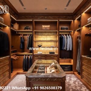 Royal Wooden Wardrobe Design Ideas No-3321