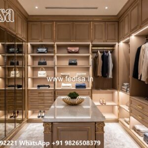 Elegant Wooden Wardrobe Design Concepts No-3324
