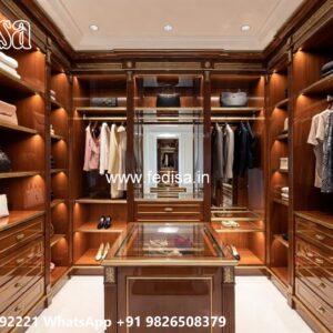 Classic Wardrobe Design with Elegant Storage No-3352