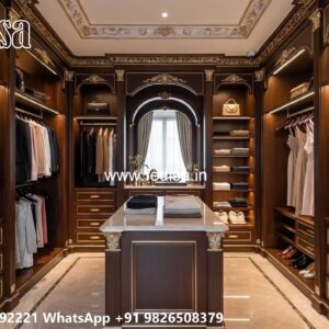Traditional Wardrobe Design with Modern Comfort No-3356