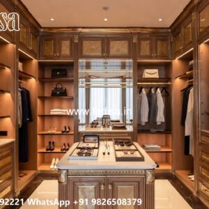 Elegant Wooden Closet Design Trends No-3357