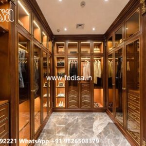 Classic Wardrobe Design with Sliding Doors No-3358