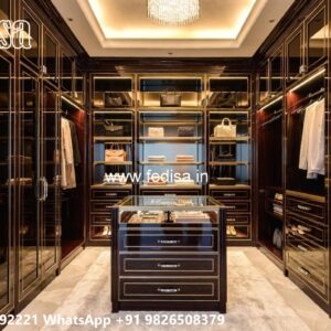 Classic Wardrobe Design with Beautiful Carvings No-3372