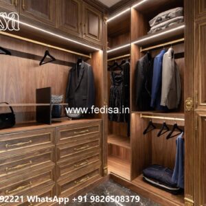 Elegant Closet Design with Classic Details No-3374