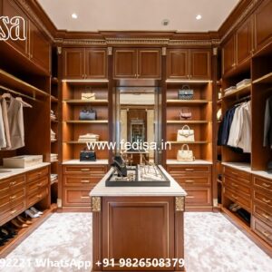 Elegant Wooden Wardrobe for Luxury Homes No-3380