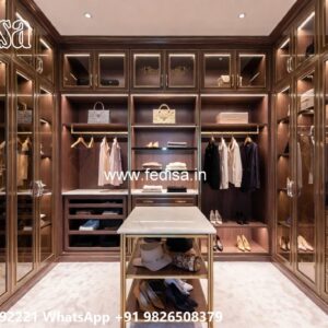 Traditional Wooden Wardrobe with Luxury Finish No-3386