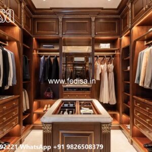 Classic Closet Design with Functional Elegance No-3396