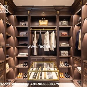 Vintage Wooden Wardrobe with Elegant Finish No-3415