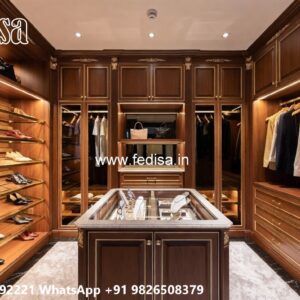 Classic Wardrobe Design for Royal Bedrooms No-3418