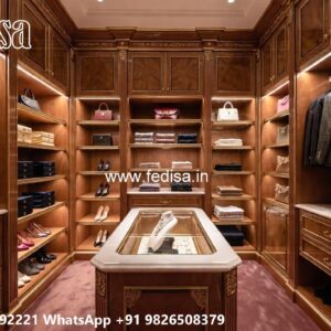 Vintage Closet Design with Rich Texture No-3423