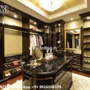 Royal Classic Wardrobe with Mirror Finish No-3424
