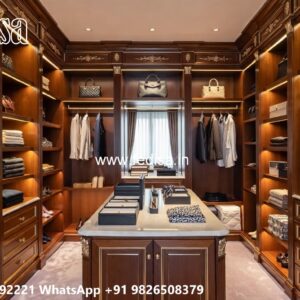 Elegant Wardrobe Design with Handcrafted Beauty No-3425