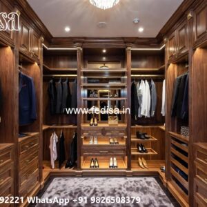 Classic Wardrobe Design with Artistic Finish No-3431